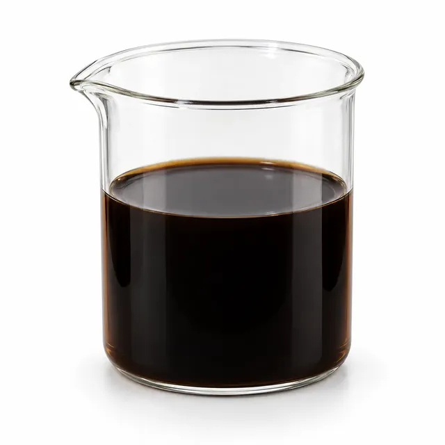 Representative Humic substance-16% (Liquid) material sample on a white background